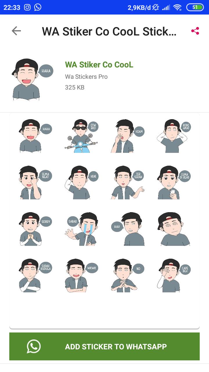 Stiker Wa Cowo Kece Stiker Whatsapapp Fr Android Apk