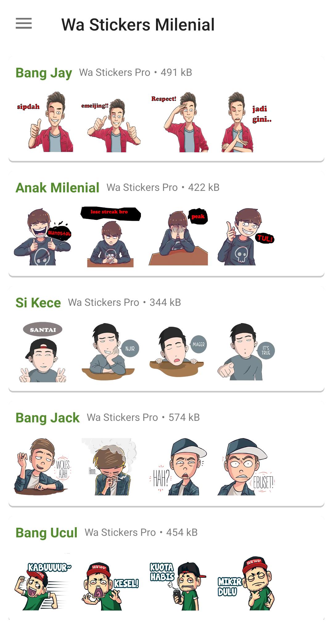 Gambar Stiker Wa Anak Kecil  Lucu