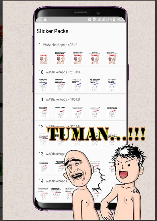  Stiker  Wa  Pak endul Ahlinya Ahli Meme  Tuman for Android 