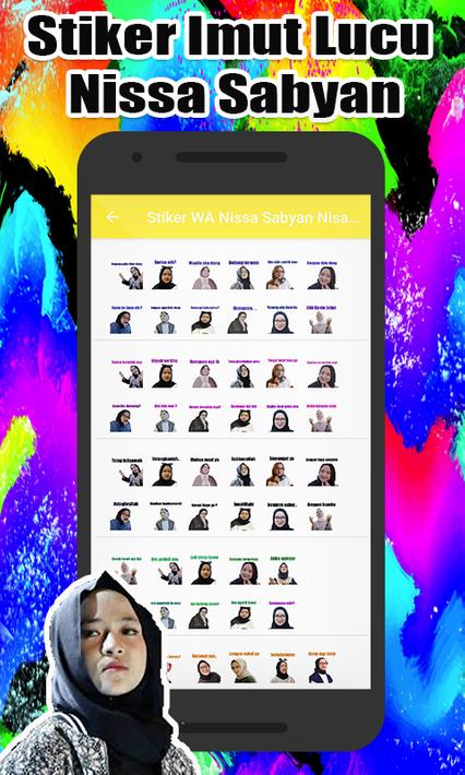 Stiker WA Nissa Sabyan WAStickerApp for Android - APK Download
