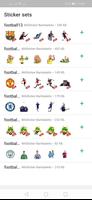 WASticker Football Stickers poster