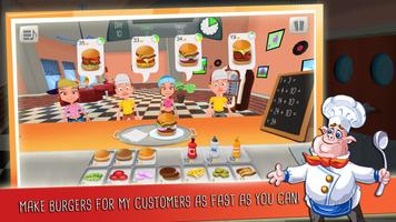 Burger Rush captura de pantalla 2