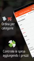 1 Schermata Listic: Lista della spesa coop