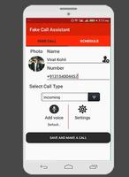 Fake Call الملصق