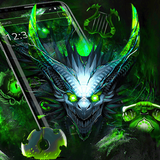 War Green Dragon Theme ไอคอน