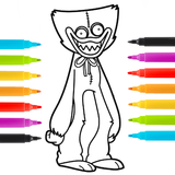 Huggy Wuggy Coloring Book icon