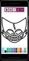 Huggy Wuggy Coloring Book screenshot 1