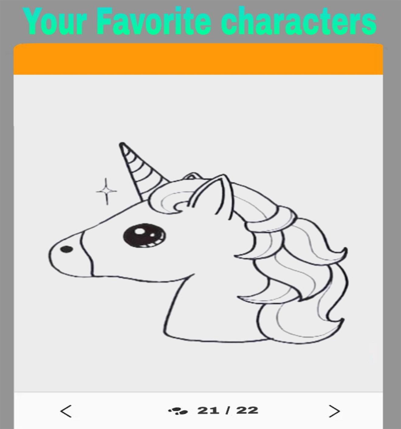 Comment Dessiner Une Licorne Facile Pour Android