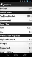 FlightLog syot layar 1