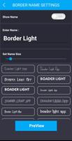 2 Schermata Border Light Wallpaper - LED Color Live