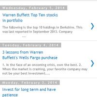 Warren Buffett News and Quotes capture d'écran 2