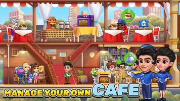 My cafe story - cooking game poster