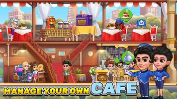 My cafe story - cooking game Poster