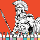 Brave Warrior Coloring Book APK