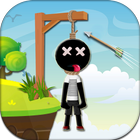 Stickman Shooting Game for Warriors Gibbets আইকন