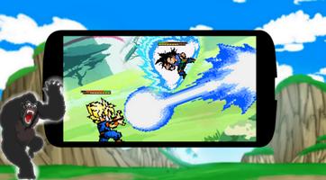 Batalla de los universos z juego Screenshot 2
