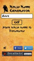 Ninja Name Generator capture d'écran 2