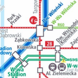 Warsaw Metro Map 2023