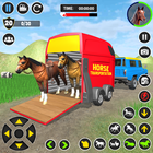 Wild Horse Transport Truck Sim آئیکن