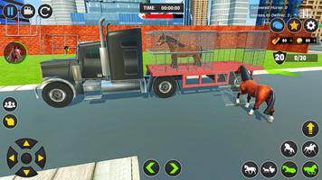 پوستر Wild Horse Transport Truck Sim