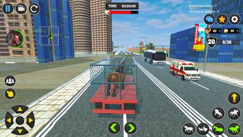 برنامه‌نما Wild Horse Transport Truck Sim عکس از صفحه