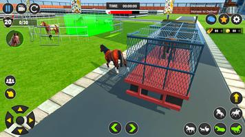 Truk Pengangkut Kuda Liar Sim screenshot 3