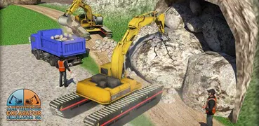 Amphibious Excavator Construction Crane Simulator