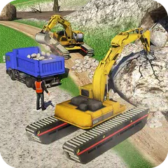 水陸兩用挖掘機模擬器 Heavy Excavator & Construction Crane 3D
