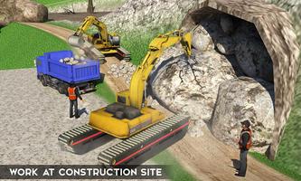 Amphibious Excavator Construction Crane Simulator screenshot 1