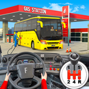 Gas Station Bus Parking Games APK