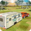 Camper Van Truck Driving Games APK