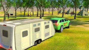 Camper Van Truck Driving Games ポスター