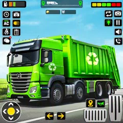 ガベージトラックドライビングゲーム Truck Games