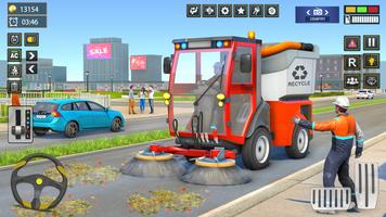 Garbage Dumper Truck Simulator screenshot 1