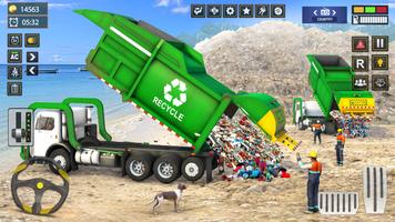 Garbage Dumper Truck Simulator syot layar 2