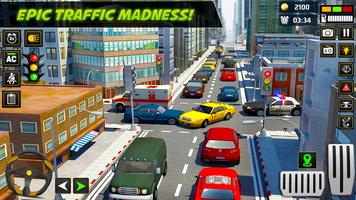 City Traffic Control Simulator poster