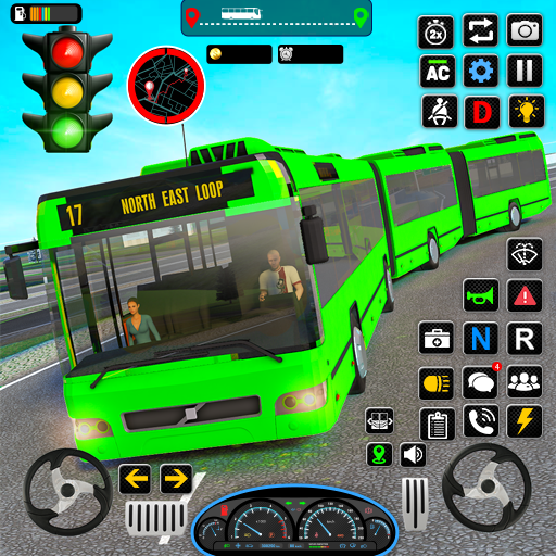 教練巴士火車駕駛遊戲