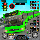 Coach Bus Train Driving Games icon