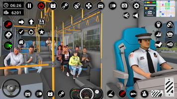 未舗装道路 コーチ バス ゲーム 3D スクリーンショット 1