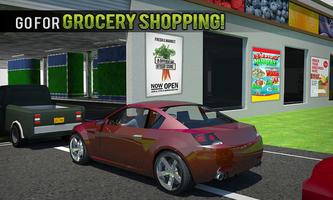 शॉपिंग मॉल कार ड्राइविंग गेम स्क्रीनशॉट 1