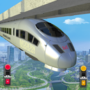 Modern trem motorist trem jogo APK