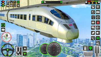 Modern Train Driver Train Game poster