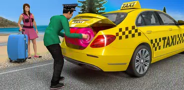 US Taxi Car Driving Games