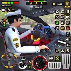 US Taxi Car Driving Games APK 下載