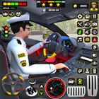 US Taxi Car Driving Games アイコン