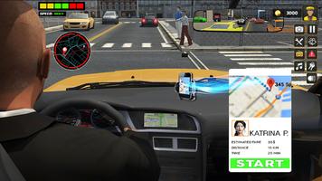 City Taxi Car Driving Game screenshot 2