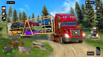 トラック運転輸送シミュレーター3D ポスター