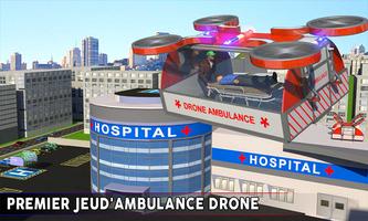 Drone Ambulance Simulateur Jeu Affiche