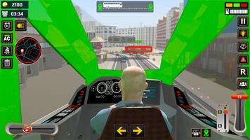 Modern Bus Driving Bus Games screenshot 1