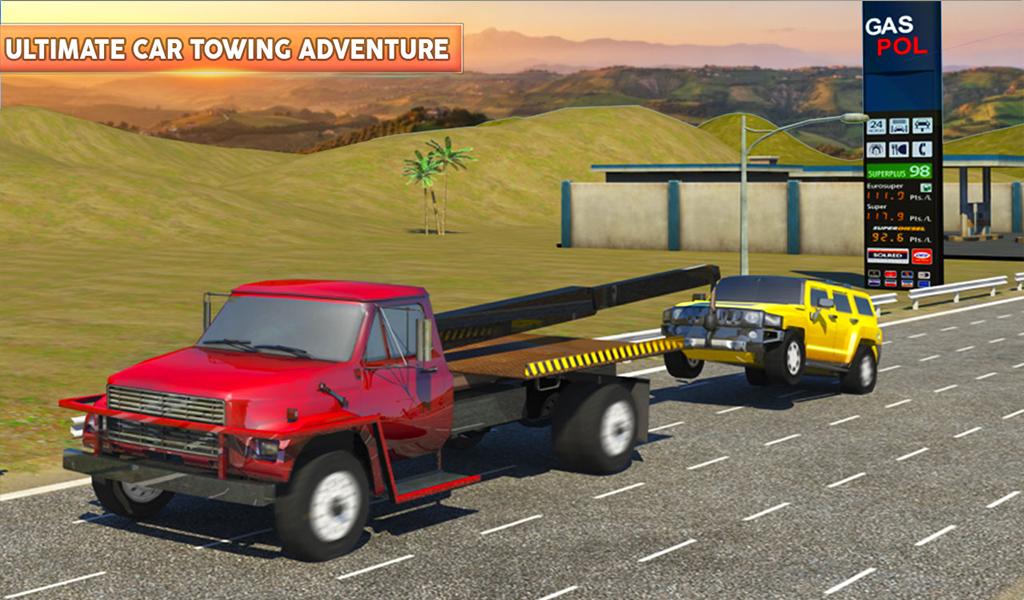 Gas Station Car Service Mechanic Tow Truck Games For - 